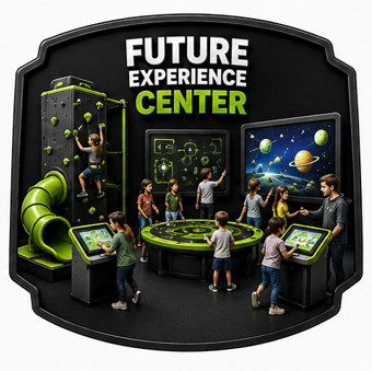 Future Experience Center scalable active and digital family experience format